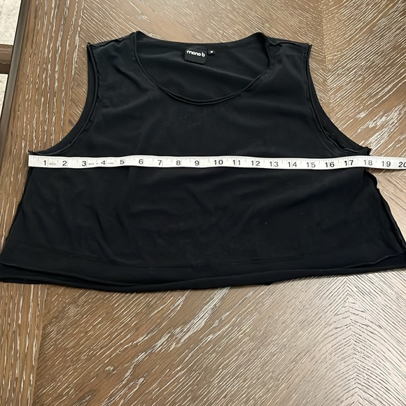 Mono B black sleeveless crop top Size S - Picture 16 of 17
